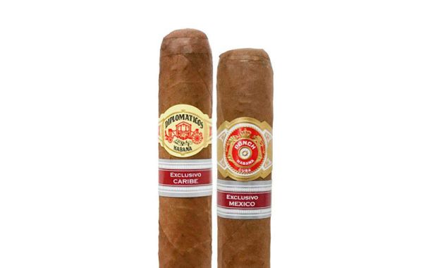 3 sticks each of Diplomaticos Reserva Exclusiva El Caribe & Punch Duke Edicion Regional Mexico